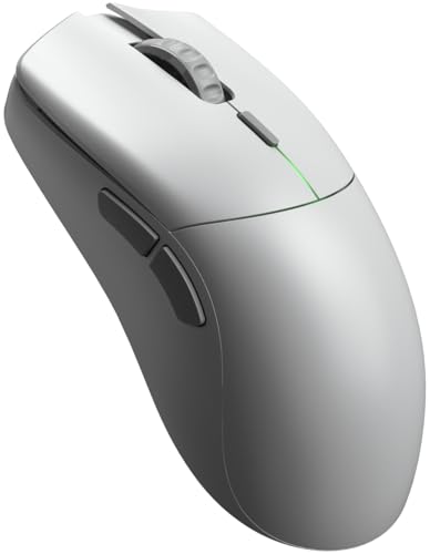 GLORIOUS Gaming Series 2 Pro Souris sans Fil compacte, 55 g, Polling sans Fil 8K, capteur 26K, switches optiques, Souris pour Jeux sur PC, Prise Bout des Doigts, Griffe et Jeux FPS - Blanc