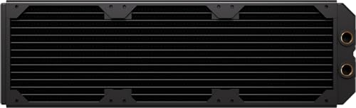 CORSAIR Hydro X Series XR5 Neo 360mm V2 Radiateur de Personnalisé – Compatible avec Les Ventilateurs iCUE Link, Supports de Ventilateur 3 x 120mm, Plaques de Protection à Vis, Filetage G1 4 po – Noir