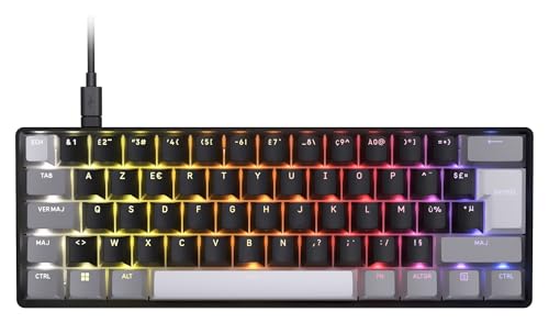 Corsair Clipper Pro Mini 60 Clavier Gaming FPS à Effet Hall – Noir