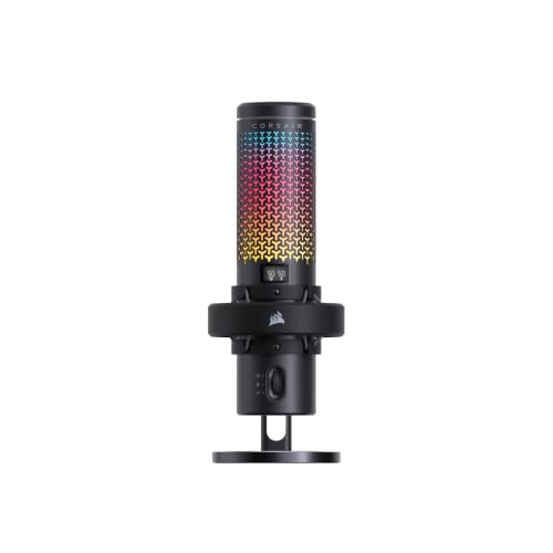Corsair VOXARA Microphone USB RGB pour Gaming et Streaming – Noir