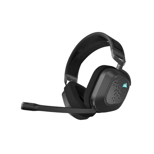 Corsair HS80 V2 Max Wireless Casque Gaming Multiplateforme – Gris Acier
