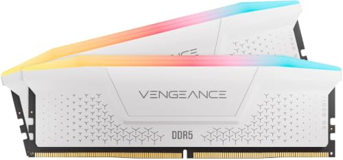 CORSAIR Vengeance RGB RS DDR5 32Go (2x16Go) Jusqu'à 6000MHz AMD Intel RAM