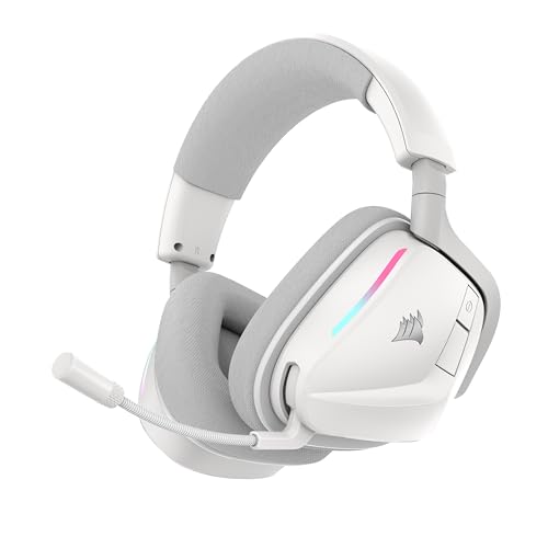 Corsair Void v2 Casque de Jeu sans Fil avec Bluetooth – Blanc