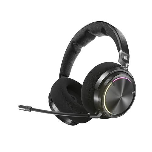 Corsair Virtuoso Max Wireless Casque de Jeu avec Bluetooth – Carbone