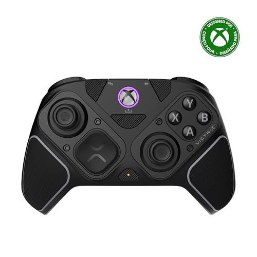 Turtle Beach Victrix Pro BFG Reloaded Noir Xbox Manette de gaming modulaire sans fil w Bluetooth, module Fightpad et effet Hall pour Xbox Series X et S, Xbox One et PC