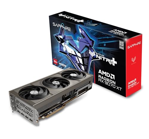 Sapphire 11348-01-20G Nitro AMD Radeon™ RX 9070 XT Gaming OC Carte Graphique avec 16 Go GDDR6, AMD RDNA 4
