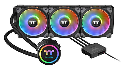 Thermaltake Floe DX 360 mm, LED à double anneau, 16,8 millions de couleurs compatibles avec le logiciel (TT RGB Plus Alexa Razer Chroma), AMD (AM5 AM4) Intel (LGA 2066 1200), AIO CPU Liquid Cooler