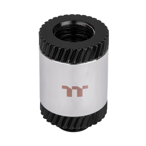 Thermaltake Pacific SF Rallonge Femelle vers mâle 30 mm Argenté Noir LCS raccords CL-W393-CU00SL-A