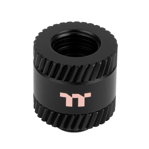 Thermaltake Pacific SF Rallonge Femelle vers mâle 20 mm Noir Mat LCS raccords CL-W392-CU00MK-A