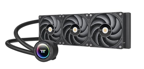 Thermaltake TOUGHLIQUID 360 EX Pro ARGB Sync Refroidisseur liquide tout-en-un pour processeur 120 x 3 PWM 500~2000 Waterblocak MB Sync uniquement noir CL-W400-PL12BL-A