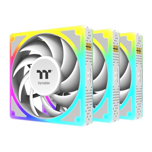 Thermaltake Toughfan EX 140 ARGB Sync CL-F213-PL14SW-A 140 mm 500~2000 tr min MagForce 2.0 Pression statique 3,04 mm-H2O Débit d'air 94,43 CFM Roulement hydraulique Synchronisation de carte mère 5 V