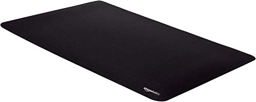 Amazon Basics Grand Rectangulaire Tapis de Souris - Gaming, Noir, Étendu, 902L x 429l mm