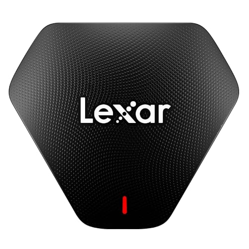 Lexar Lecteur multicarte Professionnel 3 en 1 USB 3.1 (LRW500URBNA)