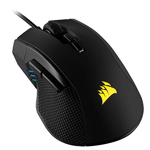Corsair IRONCLAW RGB Wired FPS MOBA Souris de Jeu – 18 000 DPI – Noir