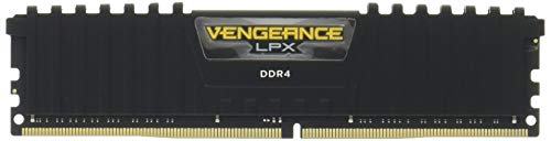CORSAIR Memoire PC DDR4 - Vengeance - 32 Go 2 x 16 Go - Jusqu'à 2666MHz - Cas 16 CMK32GX4M2A2666C16
