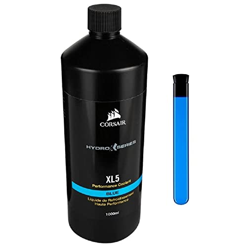 CORSAIR Hydro X Series, XL5, Liquide de Refroidissement Performance, 1 L Bleu