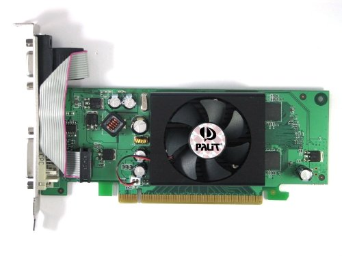 Palit GeForce 8400GS Super (512MB) GeForce 8400 GS GDDR2 - Cartes Graphiques (GeForce 8400 GS, GDDR2, 128 bit, 1920 x 1200 Pixels, PCI Express x1)