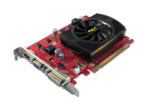 Palit GT 220 Sonic Carte graphique DDR3 512 Mo PCI-E HDMI CRT 2DVI NE3T220SFD51