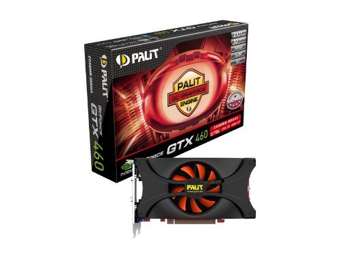 Palit NE5X460SF1142 Carte Graphique GeForce GTX 460 2 Go GDDR5 - Cartes Graphiques (GeForce GTX 460, 2 Go, GDDR5, 256 bit, 2560 x 1600 Pixels, PCI Express 2.0)