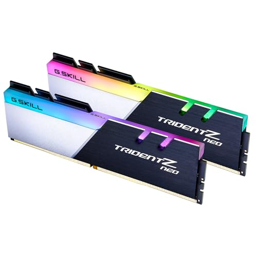 G.Skill 32 Go de Trident Z Neo DDR4 3600MHz PC4-28800 CL18 RGB Double Channel Kit (2X 16Go)