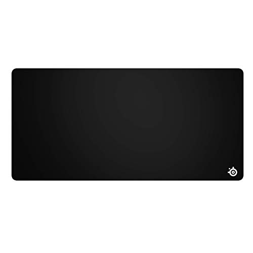 SteelSeries 41458 QcK Surface de Jeu - Tapis de Souris en Tissu 3XL de Tous Les Temps - Optimisé pour Les capteurs de Jeu - Contrôle Maximal, Noir Classique