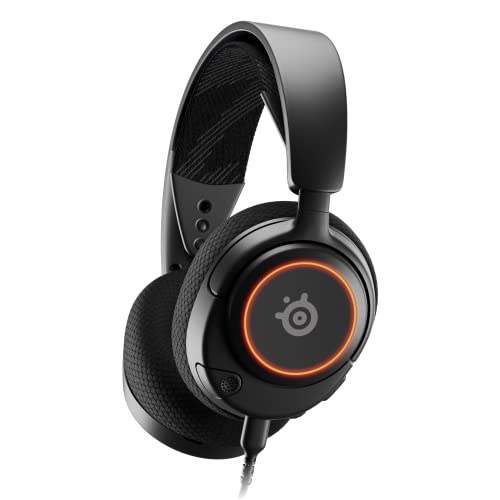 SteelSeries Arctis Nova 3 Casque de Jeu Multi-Plateforme – Signature Arctis Sound – ClearCast Gen 2 Mic – PC, PS5 PS4, Xbox Series X|S, Switch, Mobile, Noir