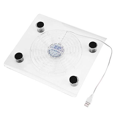 Refroidisseur d'ordinateur Portable Support de Refroidissement Ventilateurs Support USB Ultra Silencieux avec lumières RVB LED pour PS3 Ordinateur Portable