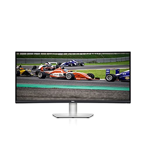 Dell S Series S3422DW 86.4 cm (34) 3440 x 1440 Pixels Quad HD LCD Argent, Montage mural, AMD FreeSync, Réduction de la lumière bleue