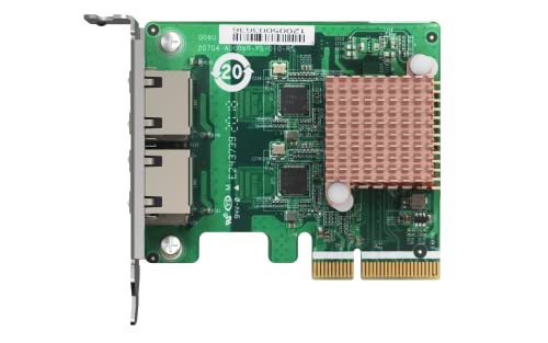 QNAP QXG-2G2T-I225 Carte réseau double port 2,5 GbE 4 vitesses