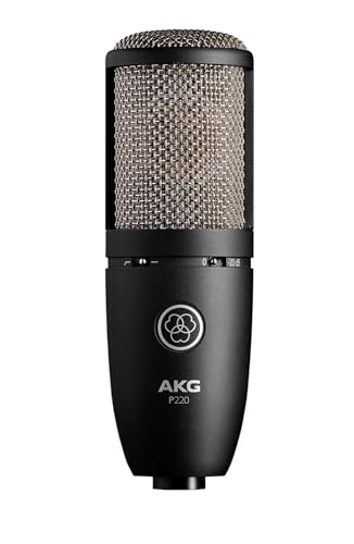 AKG P220 Véritable microphone électrostatique de haute performance à grand diaphragme