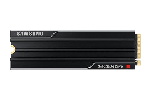 Samsung 9100 Pro avec dissipateur Thermique – PCIe 5.0 x4 de 2 to, NVMe 2.0, SSD Interne M.2, jusqu'à 14 700 Mo s, Vitesse Rapide, contrôle Thermique, MZ-VAP2T0CW [Version canadienne]