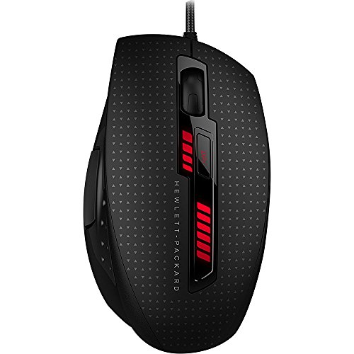 HP X9000 OMEN Souris - Mice (USB, Gaming, Pressed Buttons, Wheel, Laser, PC Notebook)