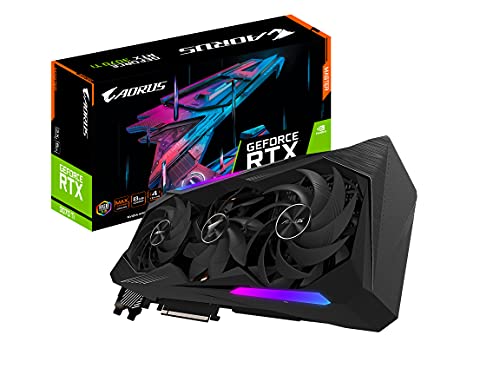 Gigabyte Carte Graphique AORUS GeForce RTX 3070 Ti Master 8G, Refroidissement Couvert par Un Maximum, GDDR6X, GV-N307TAORUS M-8GD 8 Go