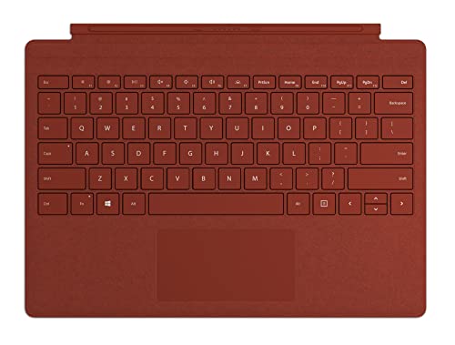 Microsoft MS Surface Pro Type Cover CLRS R COMM SC French France Hdwr Commercial Poppy Red (FR)