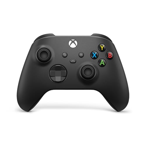 Xbox Manette sans Fil - Carbon Black Pour Xbox Series X, Series S, One, Windows 10 11, Android et iOS