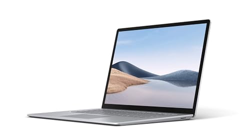 Microsoft Surface Laptop 4 - Ordinateur Portable (Windows 10, écran tactile 15 , Processeur AMD R7se, 8 Go RAM, 512 Go SSD, Clavier Français AZERTY) - Platine, finition métal