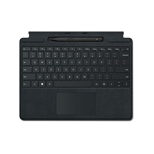 Microsoft Clavier Surface Pro Signature Surface Slim Pen 2, Noir