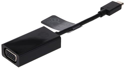 HP Adaptateur câble USB-C à VGA P7Z54AA ABB - Noir