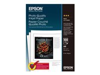 Epson Papier Photo Epson A4 100 Feuilles 102 g m² Mat White