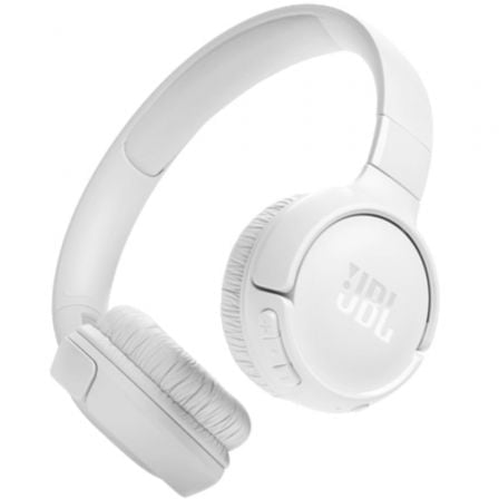 JBL Casque sans fil Bluetooth 5.3 JBL avec microphone et basses pures, White