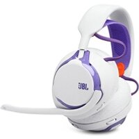 QUANTUM 650 White et Purple, gaming sans fil avec rAduction de bruit pour PC, PS5, PS4, XBOX, Nintendo Switch, Mac
