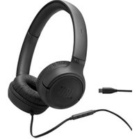 Tune 530C Black, supra-auriculaire filaire avec son haute-résolution JBL Pure Bass