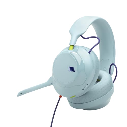 JBL Quantum 120, Casque Gaming Circum-Aural Multiplateforme Filaire, Glace