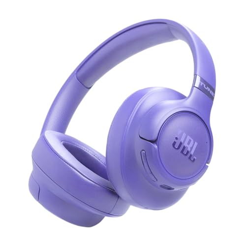 JBL Tune 780NC Casque Circum-Auriculaire sans Fil, Lavande | 76 heures d’autonomie, Réduction de Bruit Adaptative, Bluetooth 6.0, Fast Pair Google et Swift Pair Microsoft, Son Pure Bass