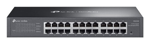 omada Switch TP-Link Omada ES224G 24 ports Gigabit gestionné rack Black