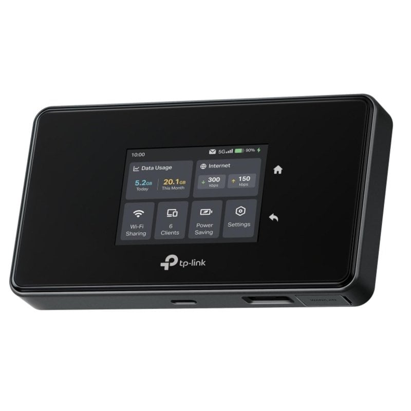 TP-Link Router TP-Link M8550 5G WiFi 6 200 Mbit s Portable Ecran Batterie 4680 mAh