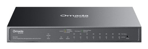 omada Switch TP-Link Omada ES210GP Manageable L2 10 ports PoE Rack DIN
