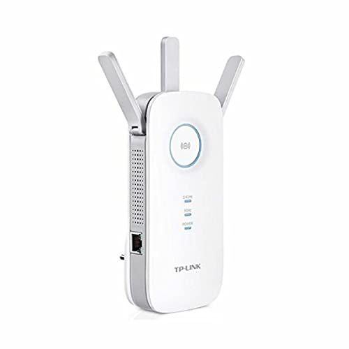 TP-Link Répéteur WiFi Puissant 1750 Mbps, Couvre jusqu'à 140 m², RE450 | Compatible toutes box, Port Gigabit pour des connexions filaires rapides, Idéal pour le Streaming 4K