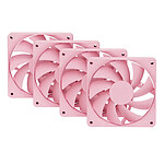 Hyte FA12 - 120 mm (Pack de 4) - Rose ( 6 de reduction avec le code promo SCULLY )