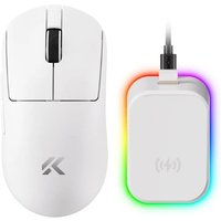 MCHOSE A7 V2 Ultra Plus Lightweight - Sans fil - Blanc